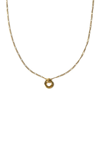 BRENDA GRANDS JEWELRY LOOPED DUO LINK NECKLACE