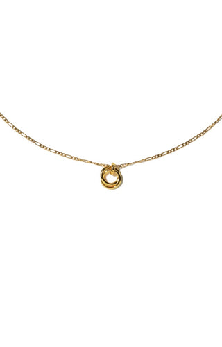 BRENDA GRANDS JEWELRY LOOPED DUO LINK NECKLACE