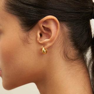 BRENDA GRANDS JEWELRY MEDIUM ZENITH HOOPS