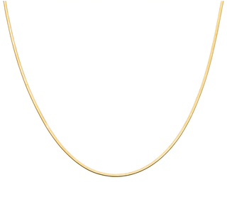 BRENDA GRANDS JEWELRY MICRO HERRINGBONE NECKLACE