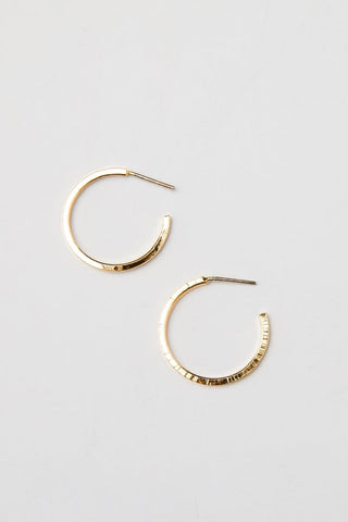 BRENDA GRANDS JEWELRY MINI SUN HOOPS