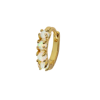 BRENDA GRANDS JEWELRY OPAL HUGGIES