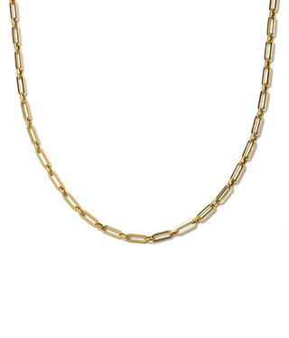 BRENDA GRANDS JEWELRY PAPER CLIP CHAIN NECKLACE