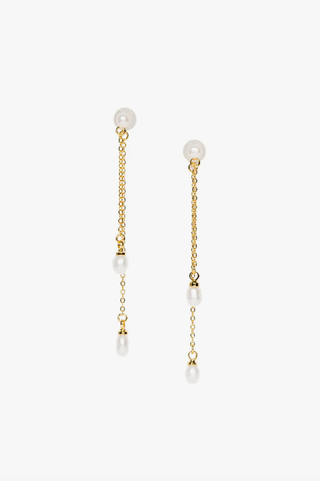BRENDA GRANDS JEWELRY PEARL DROP EARRINGS