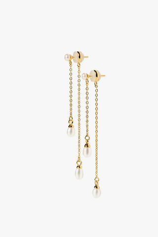 BRENDA GRANDS JEWELRY PEARL DROP EARRINGS