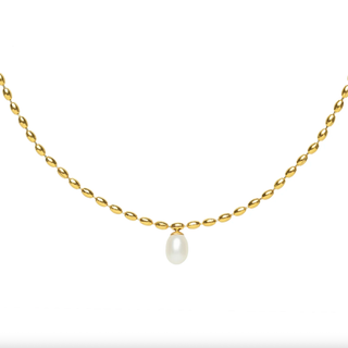 BRENDA GRANDS JEWELRY SCALLOPED PEARL NECKLACE
