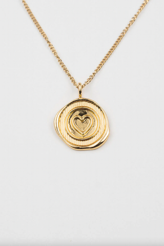 BRENDA GRANDS JEWELRY SEALED WITH LOVE MEDALLION