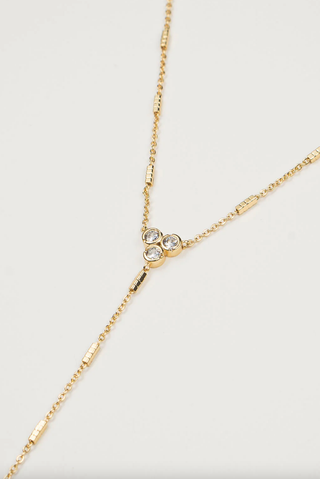 BRENDA GRANDS JEWELRY SHINY LARIAT NECKLACE