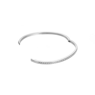 BRENDA GRANDS JEWELRY SILV DAINTY DIAMOND BANGLE