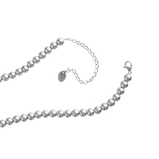 BRENDA GRANDS JEWELRY SILVER PEARLS NECKLACE