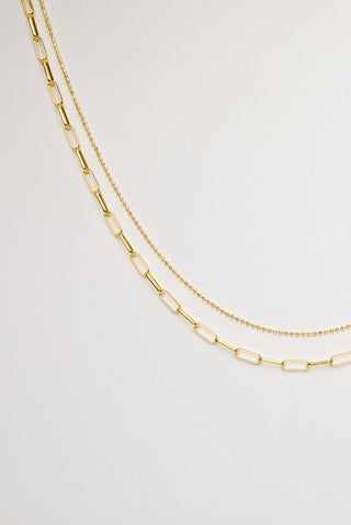 BRENDA GRANDS JEWELRY SQUARE LINK CHOKER