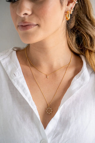 BRENDA GRANDS JEWELRY STARBURST NECKLACE