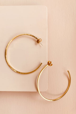 BRENDA GRANDS JEWELRY SUN HOOPS