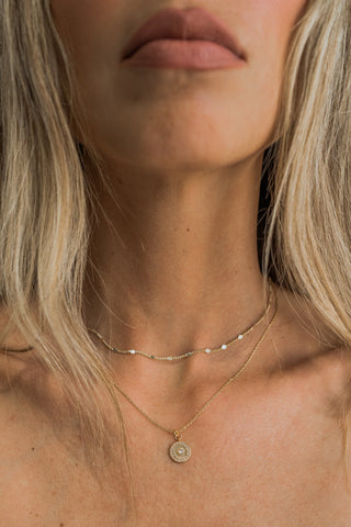 BRENDA GRANDS JEWELRY SUN OPAL NECKLACE