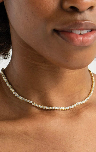 BRENDA GRANDS JEWELRY TENNIS NECKLACE