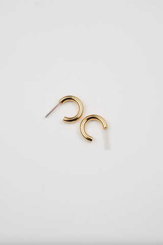 BRENDA GRANDS JEWELRY TINY TUBE HOOPS