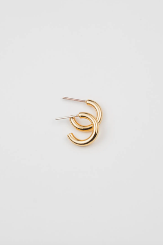 BRENDA GRANDS JEWELRY TINY TUBE HOOPS