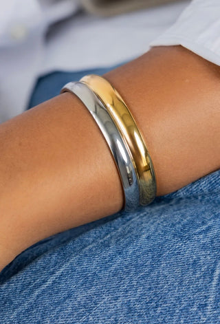BRENDA GRANDS JEWELRY TWIN TWO TONE CUFF