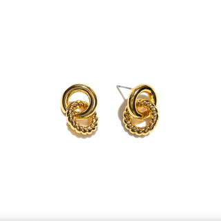 BRENDA GRANDS JEWELRY TWISTED LINK STUDS