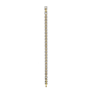 BRENDA GRANDS JEWELRY TWO TONE DAINTY WATCH BAND