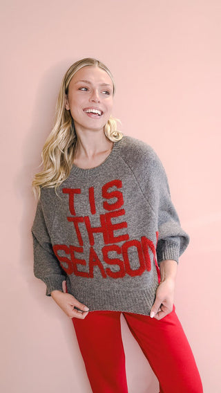 BUCKETLIST TIS THE SEASON SWEATER