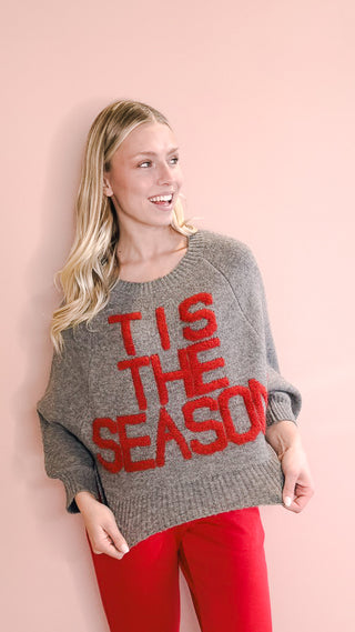BUCKETLIST TIS THE SEASON SWEATER