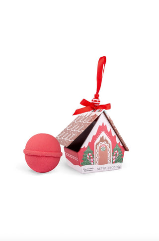 CAIT + CO RED HOUSE BATH BOMB