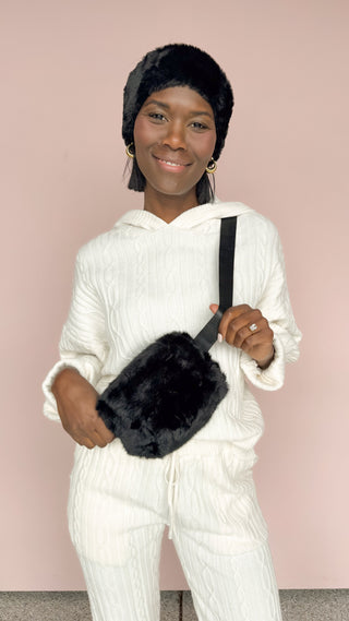 COCO + CARMEN BLACK ESTELLE SLING BAG