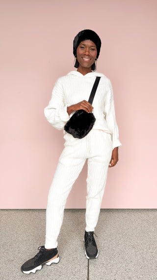 COCO + CARMEN BLACK ESTELLE SLING BAG