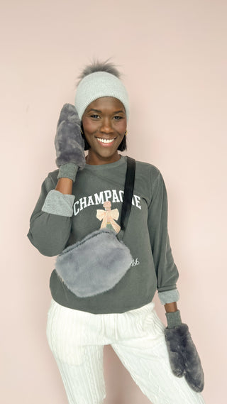 COCO + CARMEN GREY ESTELLE SLING BAG