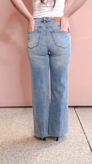 DEAR JOHN DENIM FIONA BLUEWOOD WIDE LEG