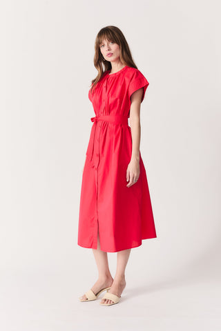 DELUC RED CANCELA DRESS