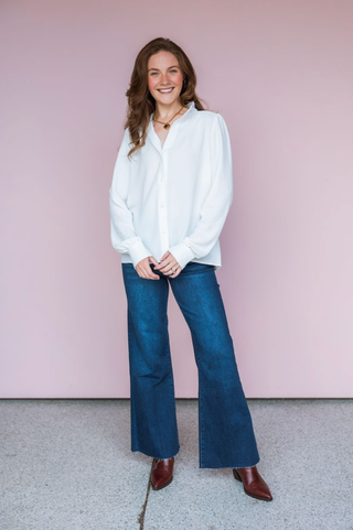 DEX ELLA BUTTON UP
