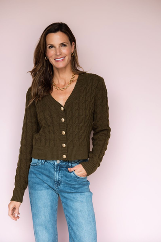 DEX EVERGREEN CARDIGAN