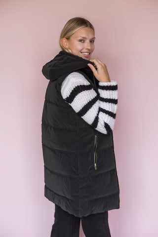DEX HOODED PUFFER VEST