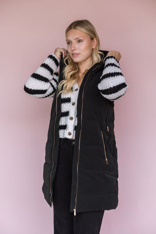 DEX HOODED PUFFER VEST