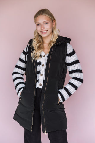 DEX HOODED PUFFER VEST