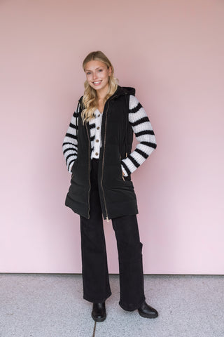 DEX HOODED PUFFER VEST