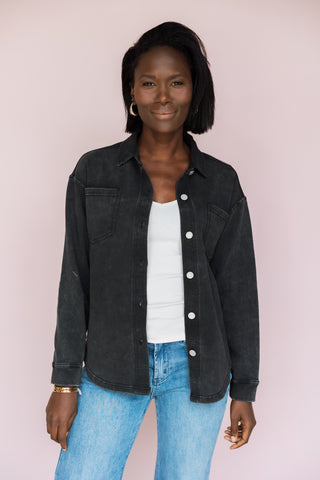 DEX KNIT DENIM JACKET