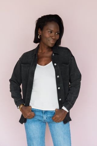 DEX KNIT DENIM JACKET