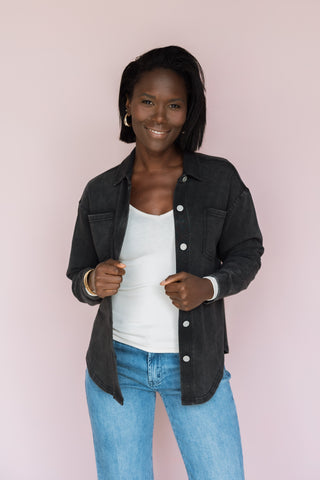 DEX KNIT DENIM JACKET