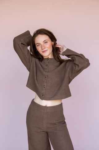 DEX MOCHA RAINA CARDIGAN