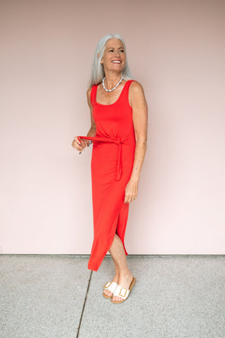 DEX SCARLET GABBY DRESS