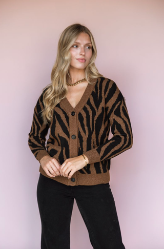 DEX TIGER CARDIGAN
