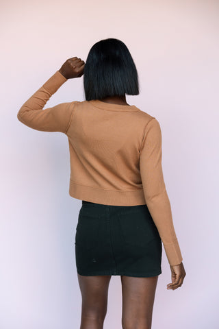 DEX TOFFEE CARDIGAN
