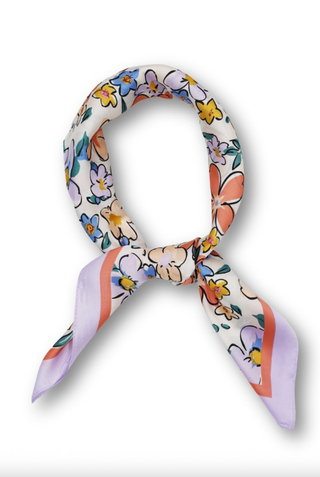 FAME ACCESSORIES MULTI FLOWER SCARF