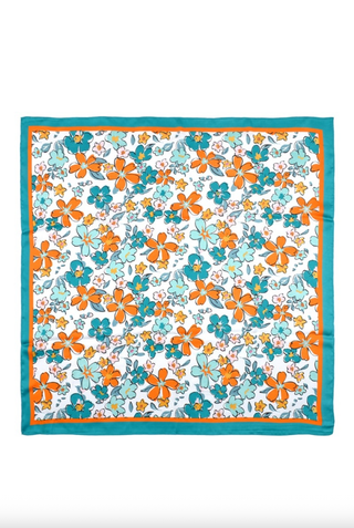 FAME ACCESSORIES MULTI FLOWER SCARF