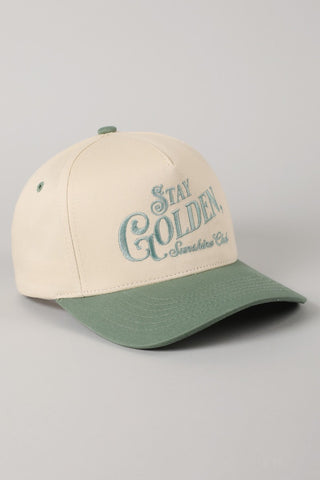 FASHION CITY STAY GOLDEN HAT