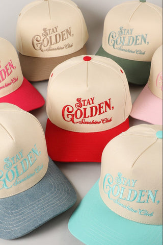 FASHION CITY STAY GOLDEN HAT