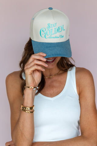 FASHION CITY STAY GOLDEN HAT